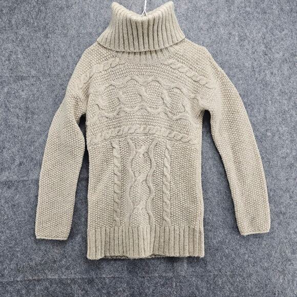 EDDIE BAUER‎ WOOL TURTLE NECK SWEATER - Picture 1 of 8
